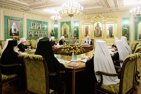 В Москве завершилось заседание Священного Синода Русской Православной Церкви В Москве завершилось заседание Священного Синода Русской Православной Церкви